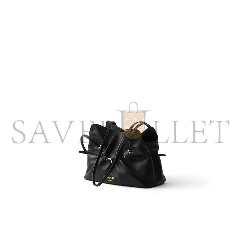 PRADA DADA SMALL NAPPA LEATHER BAG 1BG586 (25*18.5*11cm)